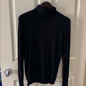 Black turtle neck